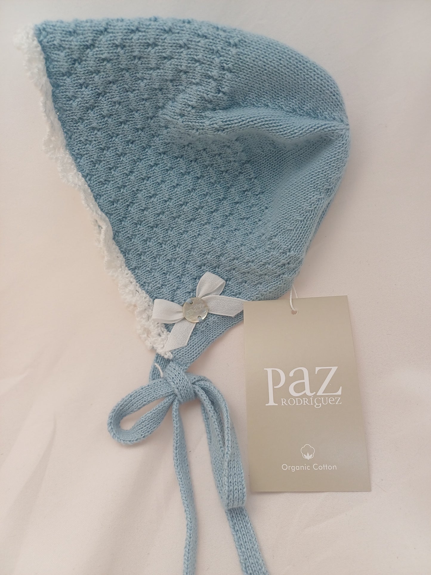 Paz Rodriguez cuffiettta acquamarina
