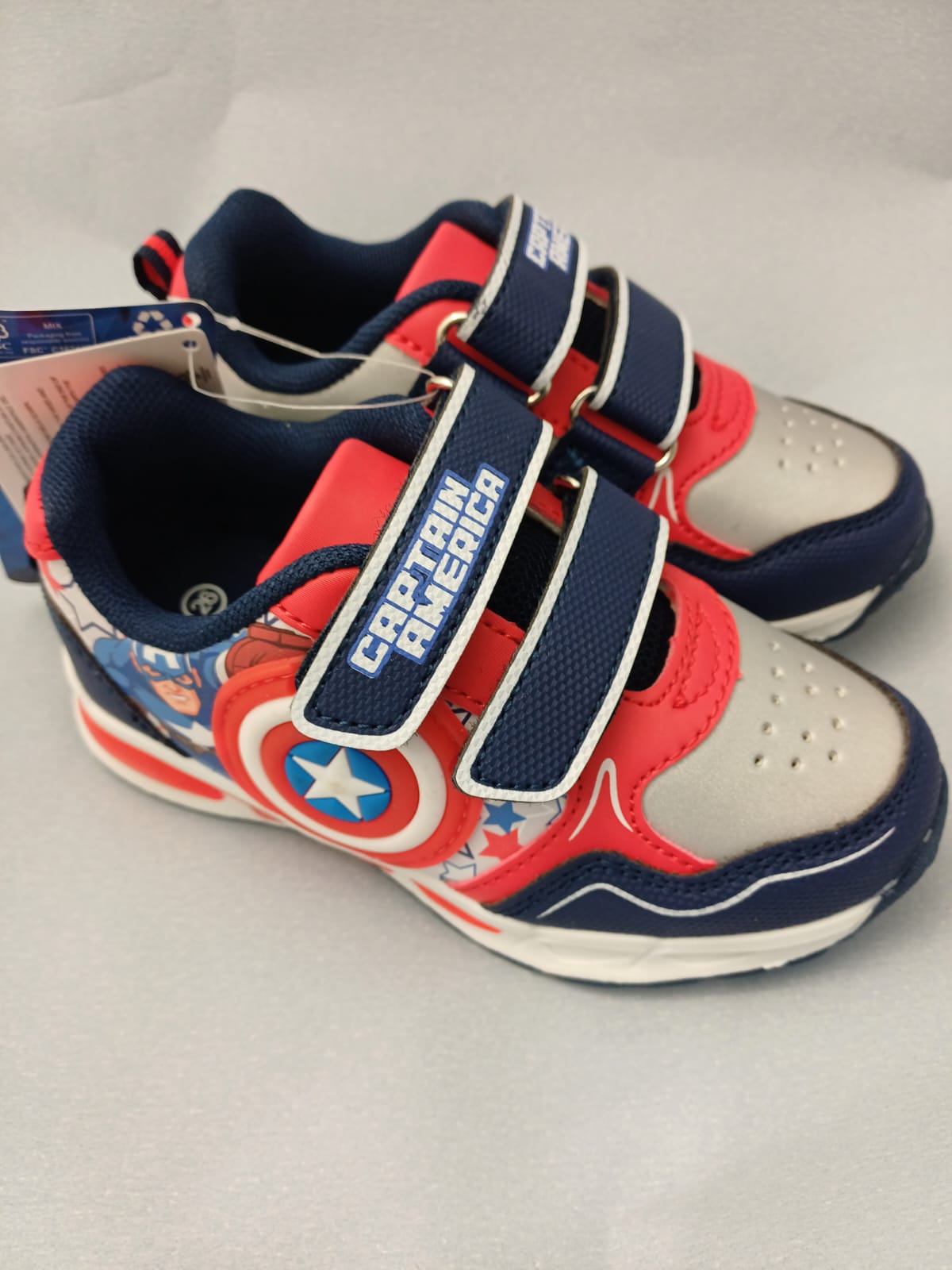 Scarpe con luci Capitan America Avenger