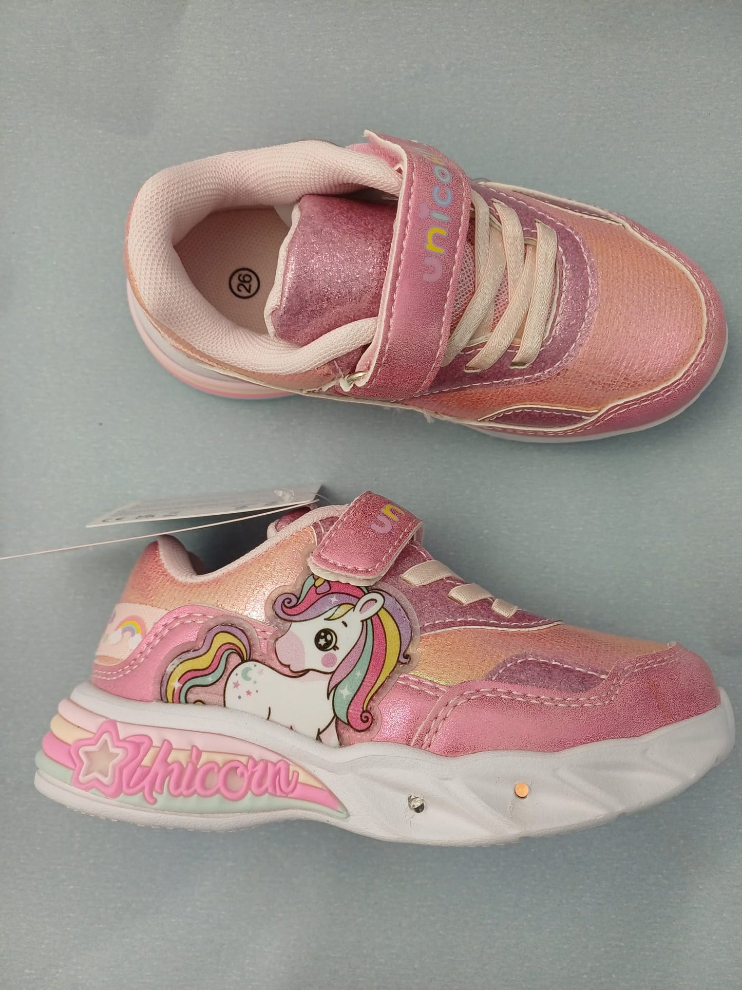 Scarpe con Luci Unicorno Disney
