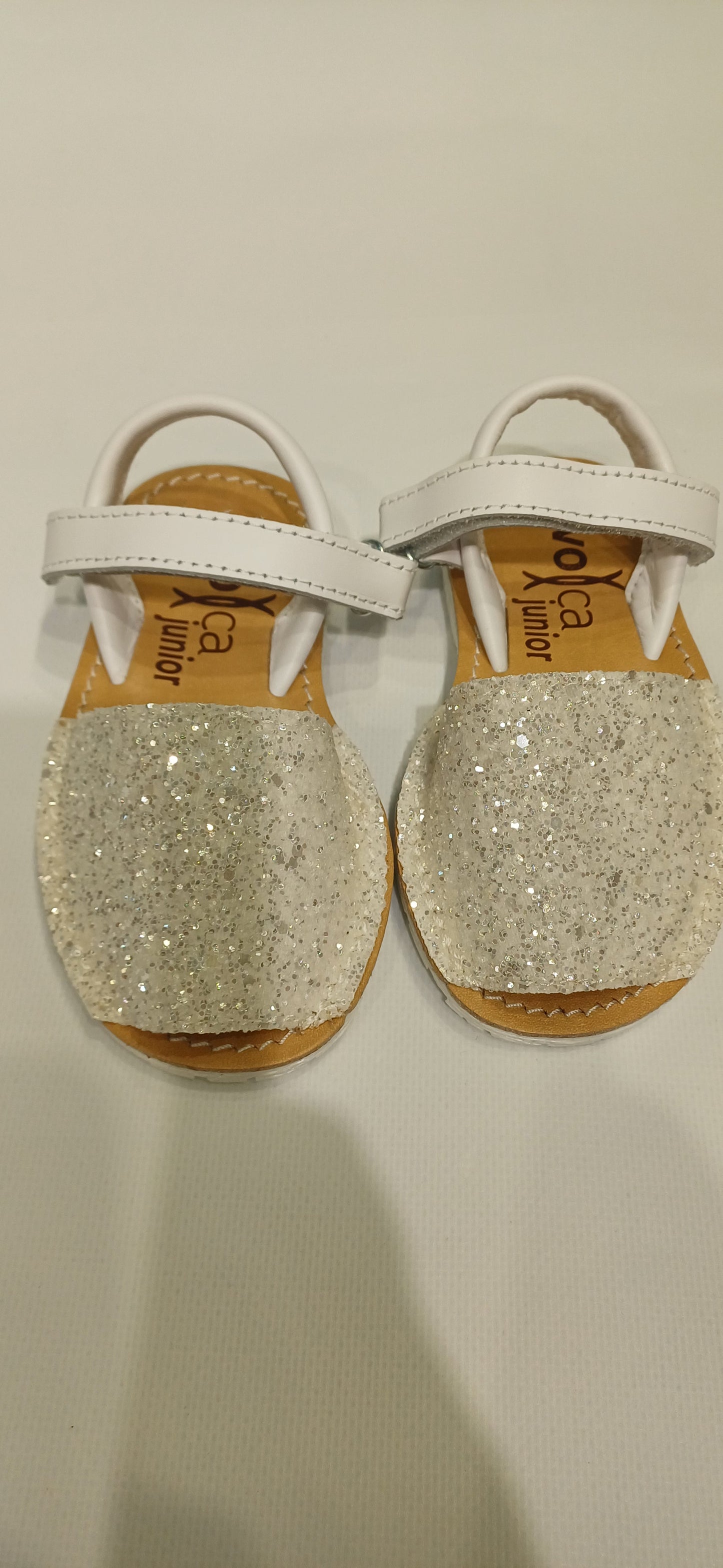 Evoca minorchine glitter bianco