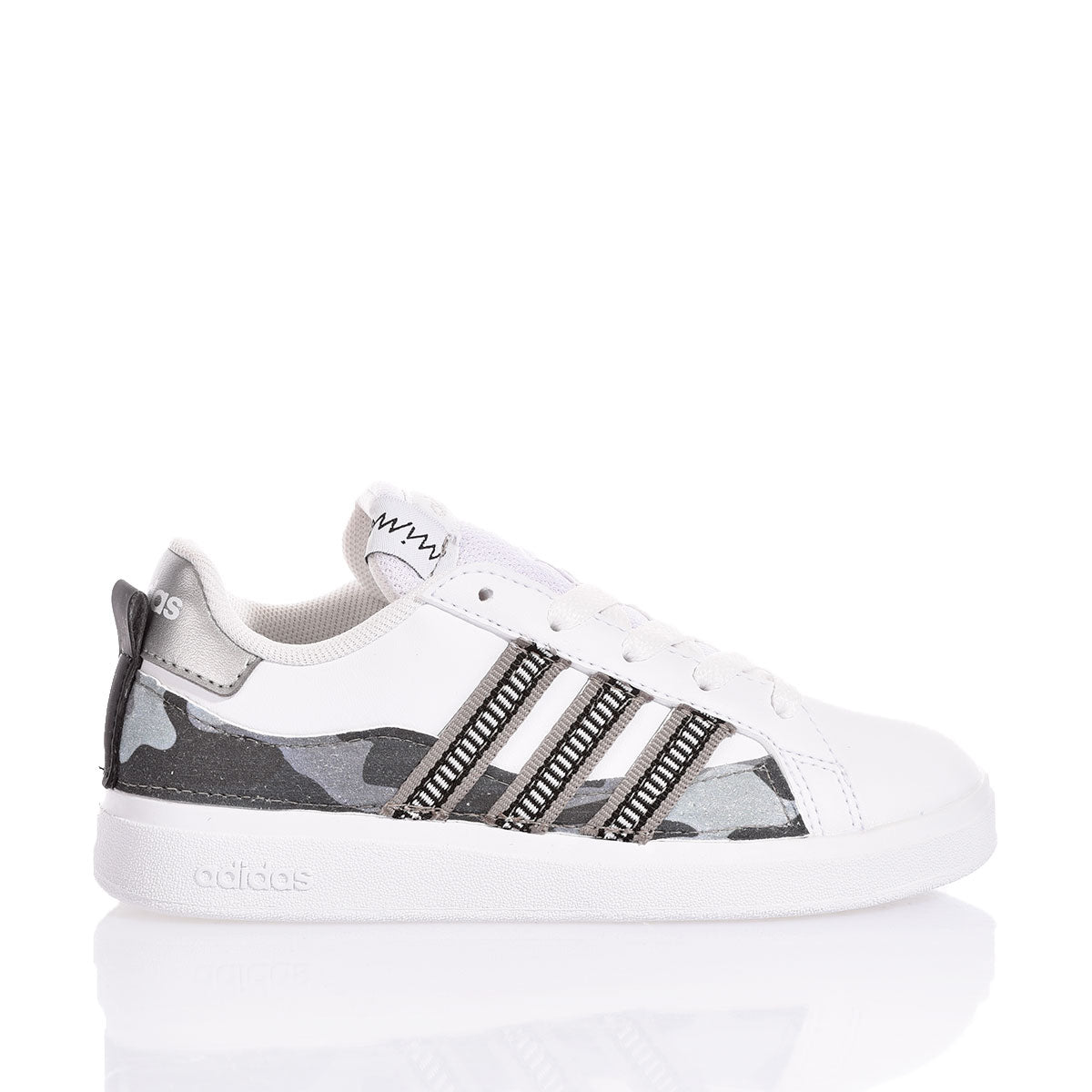 Adidas Junior Grey Camo