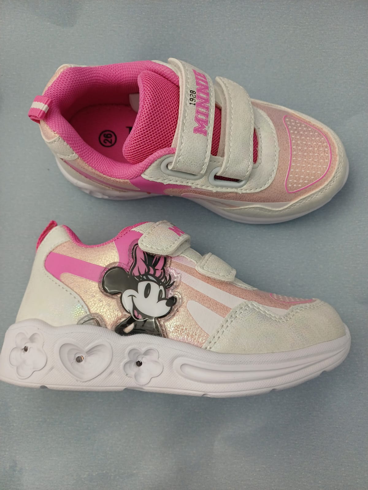 Scarpe con Luci Minnie Disney