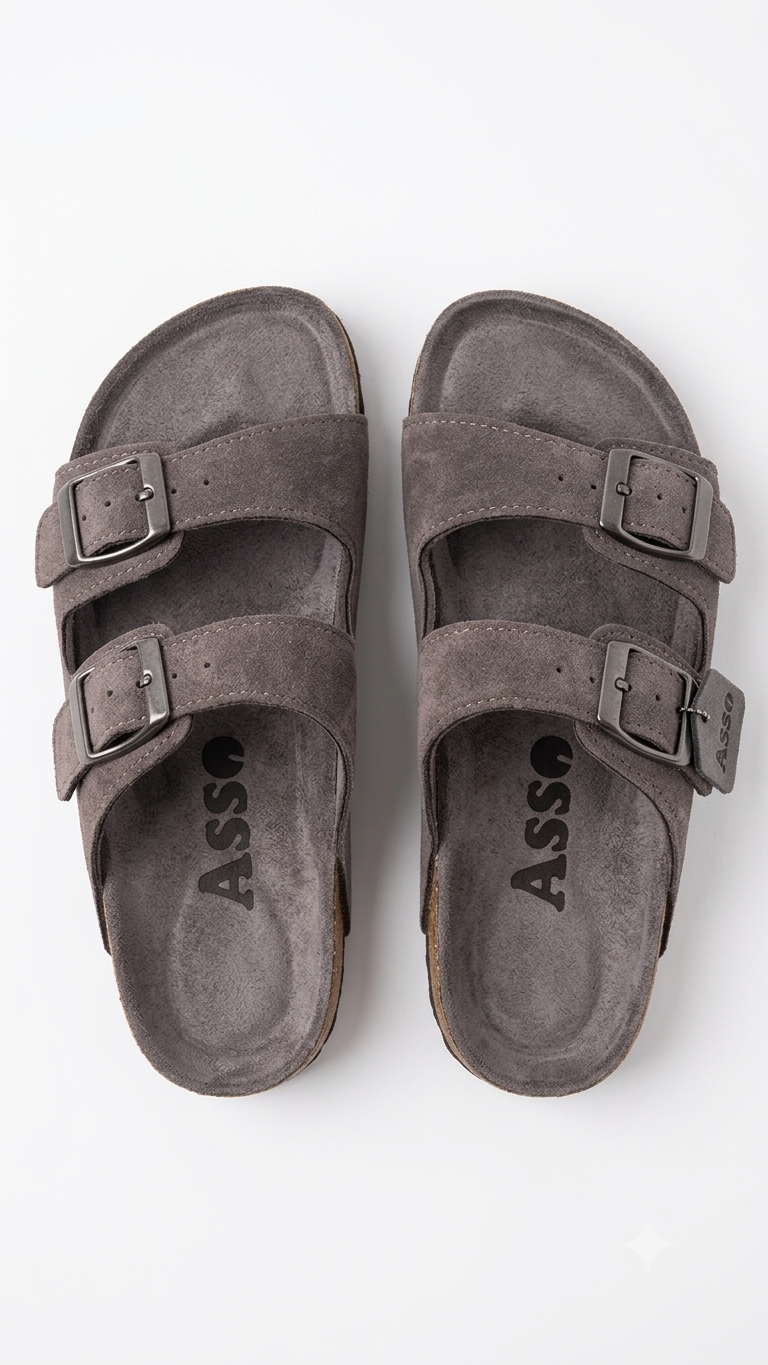 Asso Sandali bio grey
