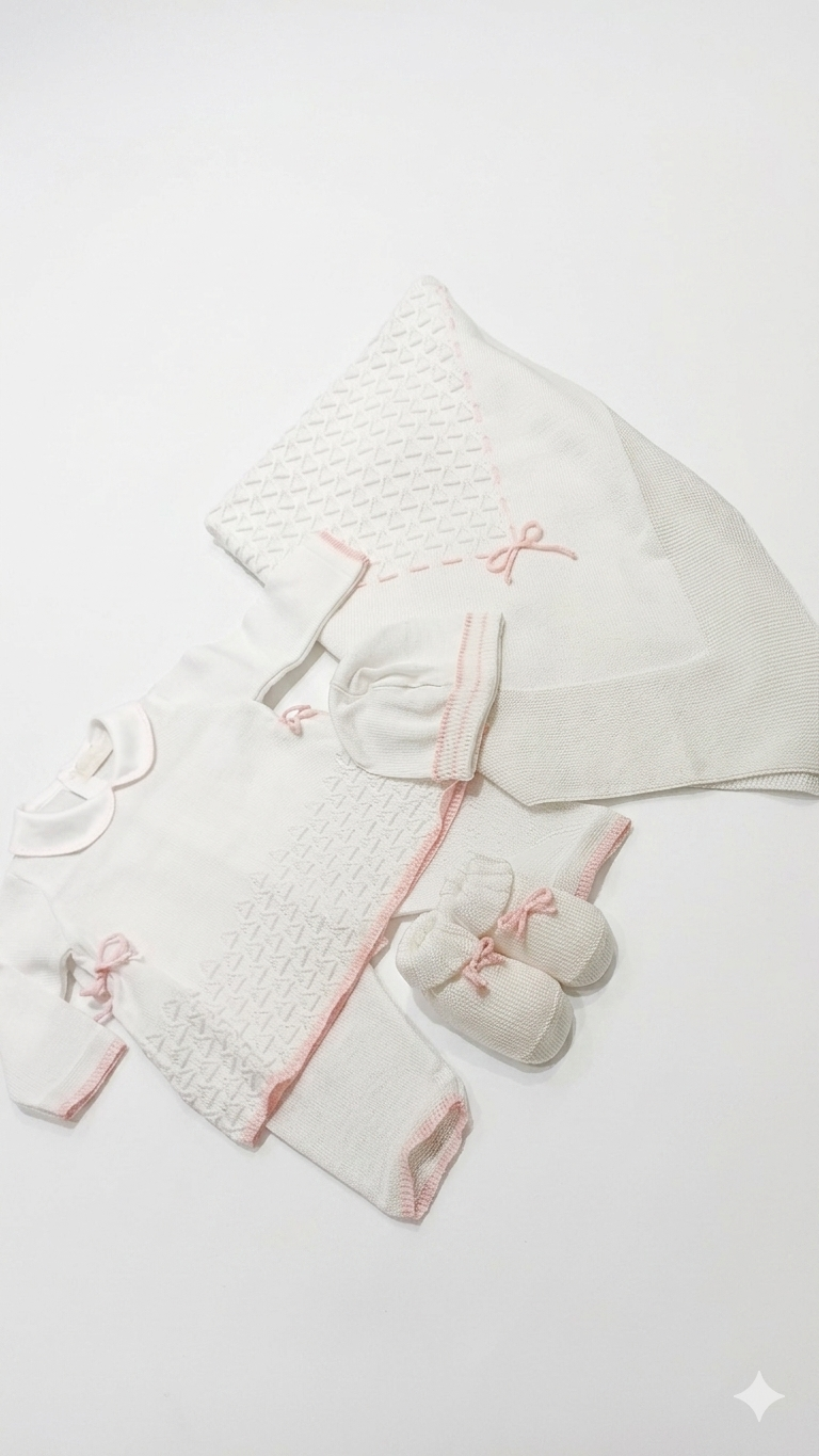 Set nascita bimba bia/rosa