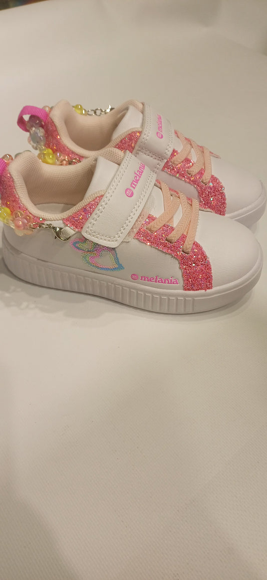 Melania 2620 white fucsia